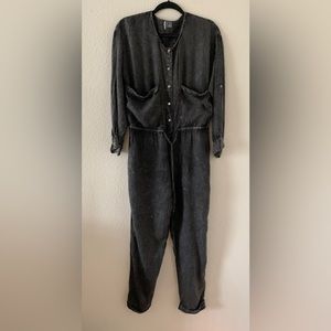 Sparkle & Fade Smokey Grey Jumpsuit Used